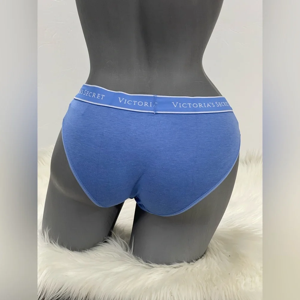 Victorias Secret Logo Cotton Hipster Hiphugger Panty Underwear. NWT